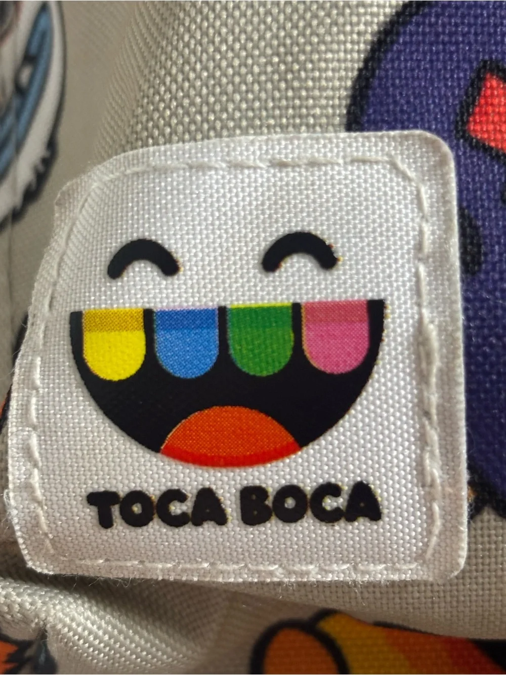 Toca Boca book bag. No signs of wear, like new condition.